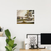 Stoke Place, aus Ackermanns "Arts-Repository" Poster (Heimbüro)