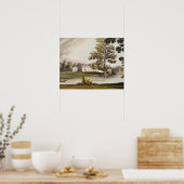 Stoke Place, aus Ackermanns "Arts-Repository" Poster (Küche)