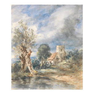 Stoke Poges Church (1834) John Constable Fotodruck