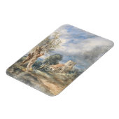 Stoke Poges Church (1834) John Constable Magnet (Linke Seite)