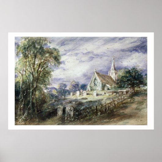 Stoke Poges Church Poster (Vorne)