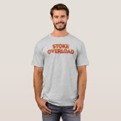 Stoke-Überlastflammen T-Shirt (Vorne ganz)