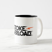 Stoke-Überlastung-Blitz Zweifarbige Tasse (VorderseiteRechts)
