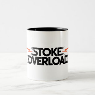 Stoke-Überlastung-Blitz Zweifarbige Tasse