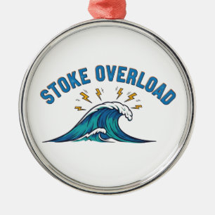 Stoke-Überlastungs-Welle Ornament Aus Metall