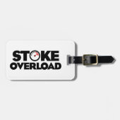 Stoke-Überlastungsmesser Gepäckanhänger (Vorderseite horizontal)