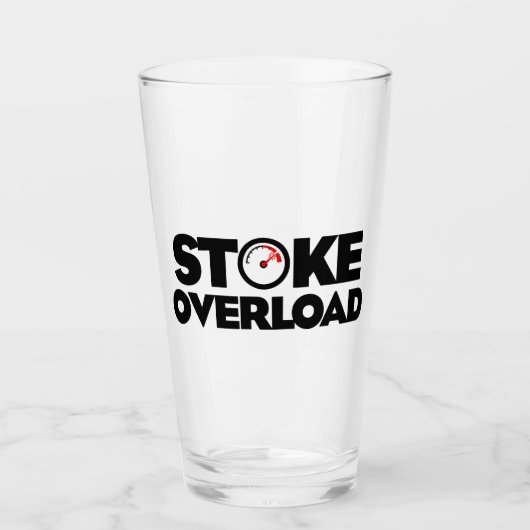 Stoke-Überlastungsmesser Glas (Vorderseite)