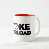 Stoke-Überlastungsmesser Zweifarbige Tasse (VorderseiteRechts)