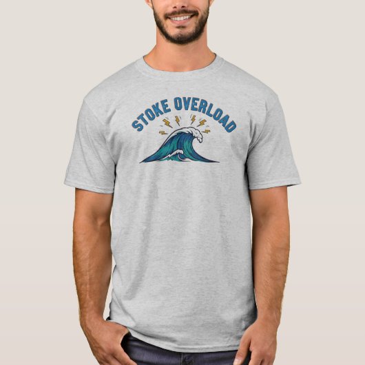 Stoke-Überlastwelle T-Shirt (Vorderseite)