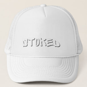 STOKED-inspirierende motivierend Geschenkidee Truckerkappe