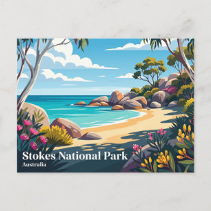 Stokes Nationalpark Australien Postkarte