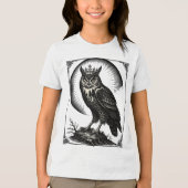 Stolas Herrscher des Mitternachtshimmels Tri-Blend Shirt (Vorderseite)