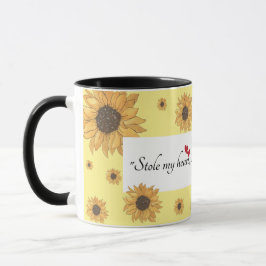 Stole My Heart, Sipping your - Romantic Couple Tas Tasse