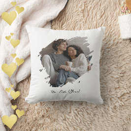 Stole My Heart Valentine's Day Photo Personalized Kissen