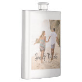 Stolen Foto. Name und Jahr Typografie. Flachmann (Rechts)