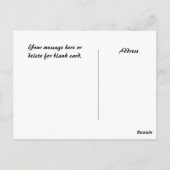 Stolen Identity Postkarte (Rückseite)