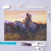 "Stolen Pferde" von Charles M. Russell Seidenpapier (Handwerk)