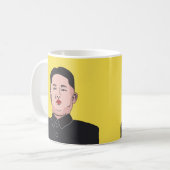 Stolid Kim Jong-UNO Kaffeetasse (Vorderseite Links)