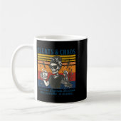 Stollen & Chaos Skelett Fußballmutter lustig Kaffeetasse (Links)