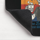 Stollen & Chaos Skelett Fußballmutter lustig Mousepad (Ecke)