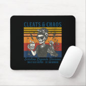 Stollen & Chaos Skelett Fußballmutter lustig Mousepad (Mit Mouse)