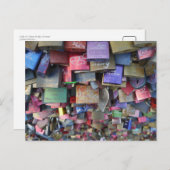 Stollen in der Kölner Brücke, Deutschland Postkarte (Vorne/Hinten)