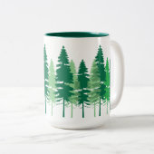 Stollenkiefern Zweifarbige Tasse (VorderseiteRechts)