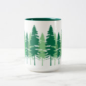Stollenkiefern Zweifarbige Tasse (Mittel)