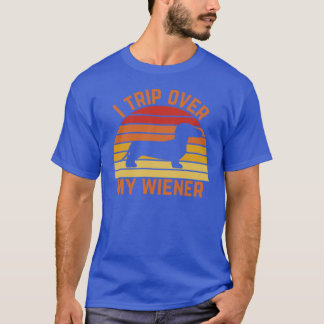 Stolper Über Mein Wiener Lustige Anspielung Dachsh T-Shirt