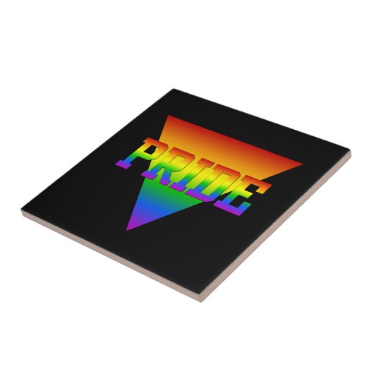 Stolperdreieck Fliese (Seite)