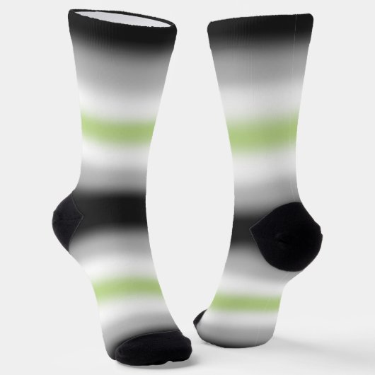 Stolperflagge für die Gradient Agender Socken (Gewinkelt)