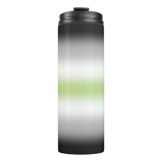 Stolperflagge für die Gradient Agender Thermosbecher (Vorderseite)