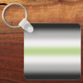 Stolperflagge für Gradient Agender mit Individuell Schlüsselanhänger (Vorderseite)