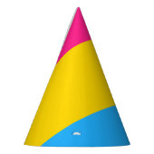 Stolperflagge Pansexualität Partyhütchen (Links)