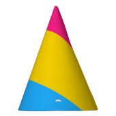 Stolperflagge Pansexualität Partyhütchen (Rechts)