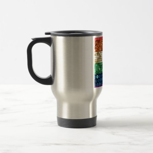 Stolperflagge Reisebecher (Links)