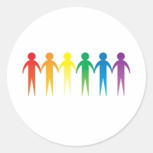 Stolperkette Runder Aufkleber