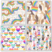 Stolperkleber Aufkleber (Vorderseite)