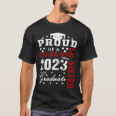 Stolperle-Schwester einer Klasse der Klasse 2023 G T-Shirt (Vorderseite)