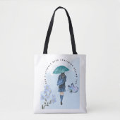 Stolpern Sie nicht über etwas hinter Ihnen Tasche (Vorderseite)