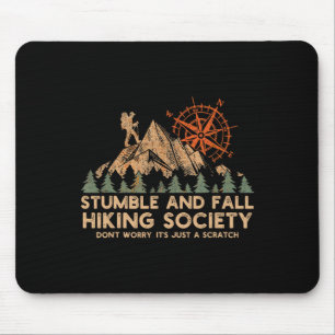 Stolpern-und-Fallen-Wanderverein Keine Sorge _4 Mousepad