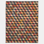 Stolpernblöcke Fleecedecke (Vorderseite)