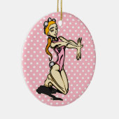 Stolpernde Leistung Keramik Ornament (Rechts)