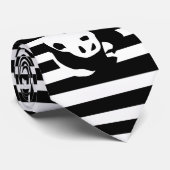 Stolpernde Panda-Krawatte Krawatte (Gerollt)