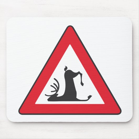Stolpernde wild lebende Tiere Mousepad (Vorne)