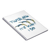 Stolpernder Gymnast Notizblock (Rechte Seite)