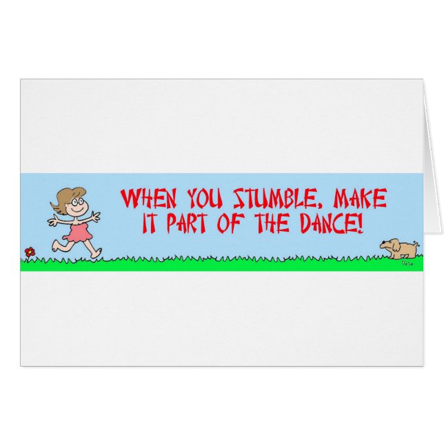 Stolperntanz (Vorderseite (Horizontal))