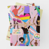 Stolperpapier Geschenkpapier Set (Beispiel)