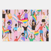 Stolperpapier Geschenkpapier Set (Vorderseite)