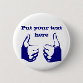 Stolpersteine Button (Vorderseite)